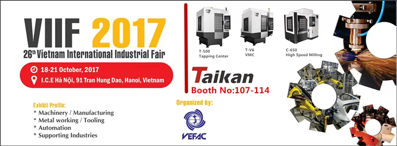 Taikan weźmie udział w VIIF 2017 w Hanoi w Wietnamie
