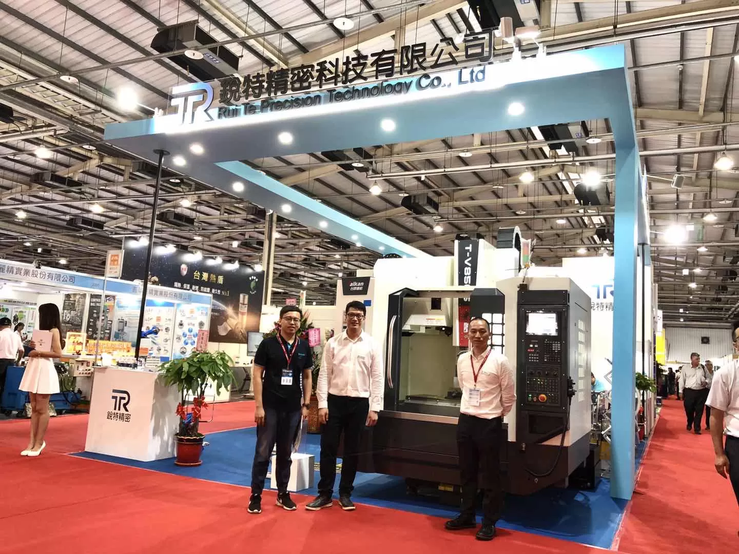 Wystawa w Taichung trafiła bezpośrednio | Grupa Taikan Machine z modelką w gorącym stylu pokazana w Taichung