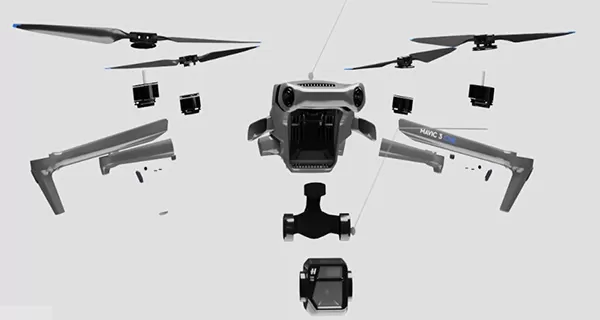 Produkcja niestandardowych części do dronów