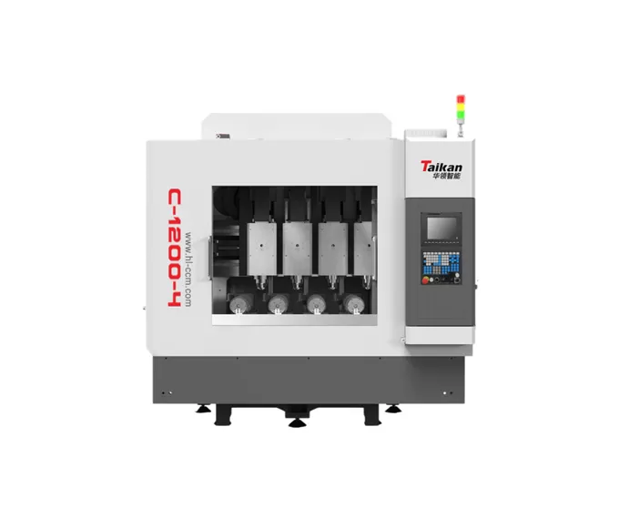 C-1200-4 centrum grawerowania precyzyjnego wielu głowic