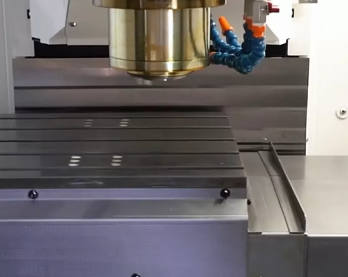 Ustawienie osi CNC w pozycji środkowej