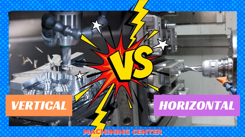 Poziome vs pionowe centra obróbcze Poziome vs pionowe centra obróbcze